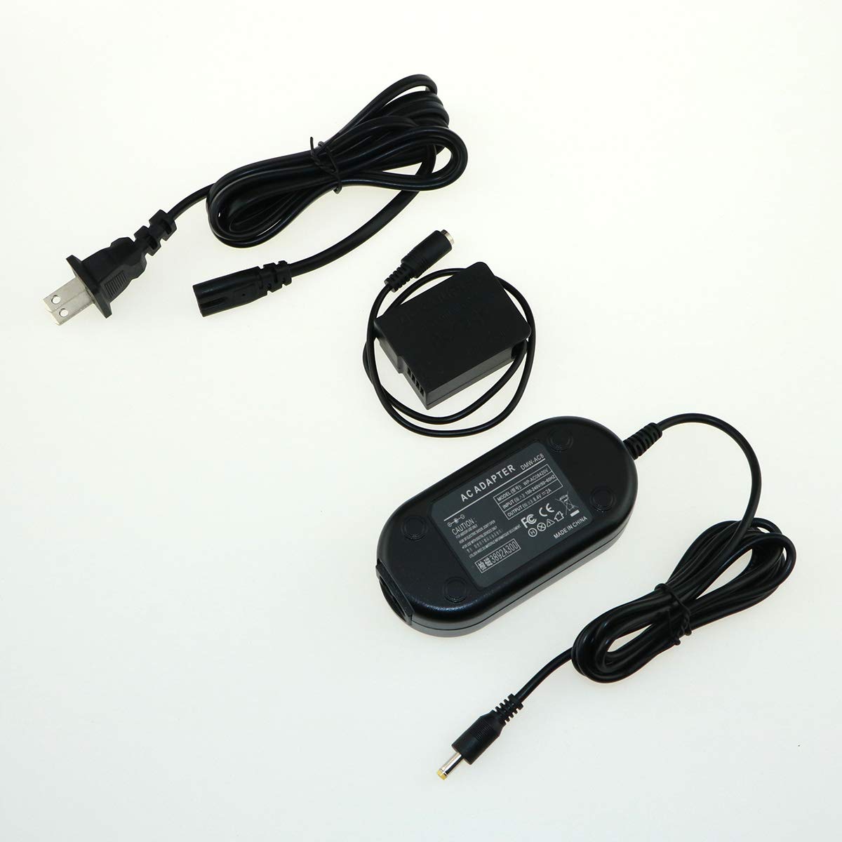 Glorich DMW-DCC8 Replacement AC Power Adapter Kit Compatible with Digital Cameras Panasonic Lumix DMC-FZ200,DMC-FZ1000,DMC-GH2,DMC-G5,DMC-G6,DMC-G7,DMC-G80,DMC-G85,DMC-GX8