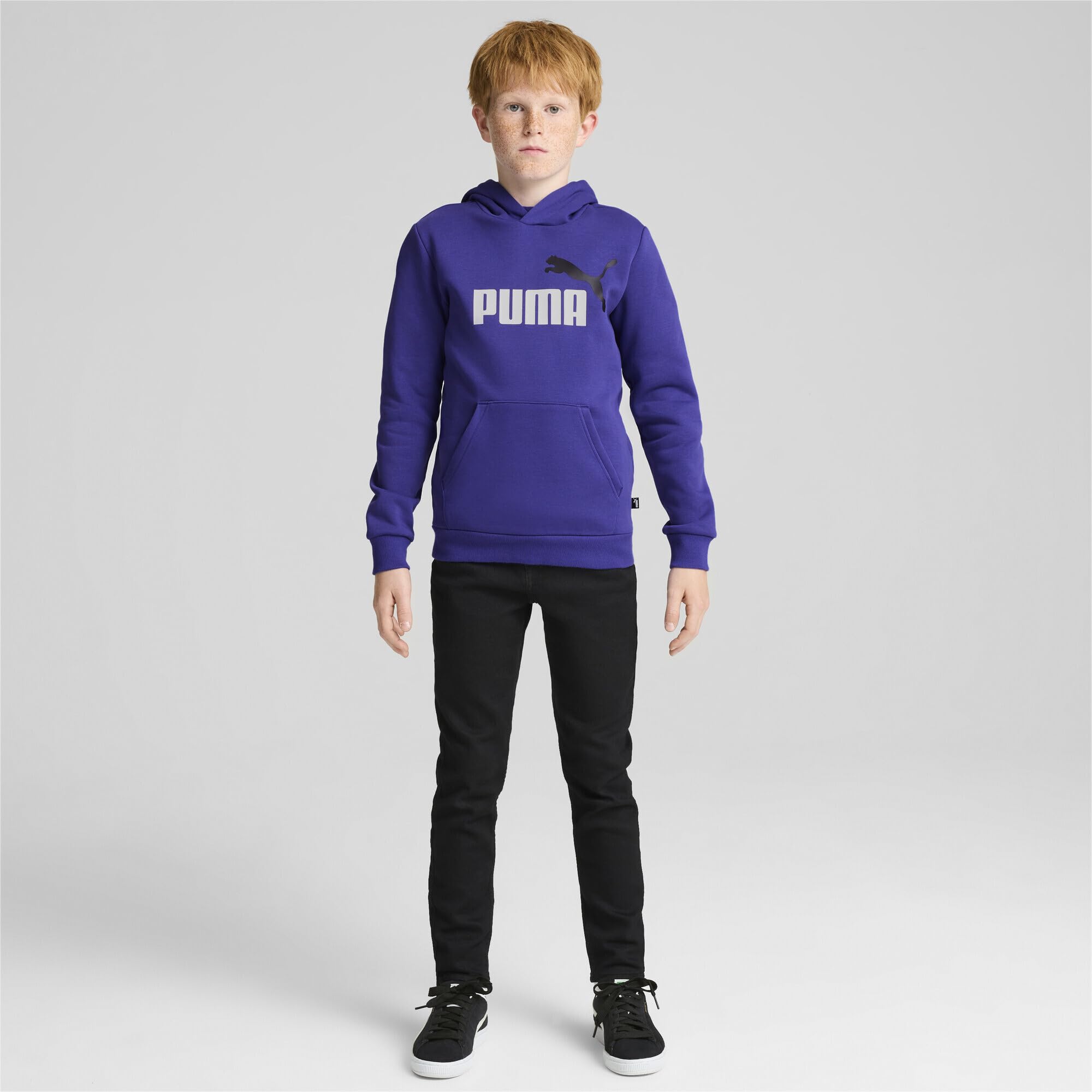 Puma ESS+ 2 Col Big Logo Hoodie FL B Sudadera Niños (Pack de 1)