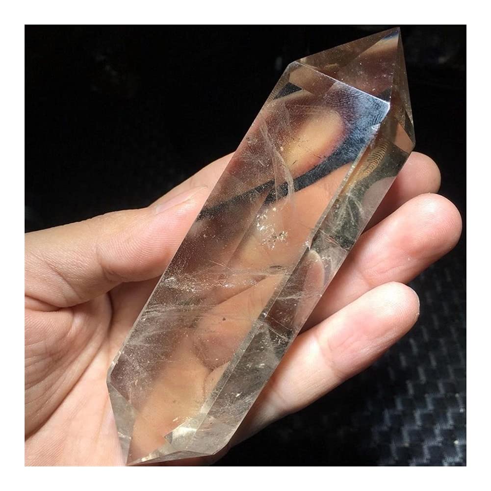 Natürliche rauchige Doppelpunkt-Natursteine ​​und Mineralien for die Heimdekoration. Heimdekorative Steine ERTEYIN (Color : 140-170mm)