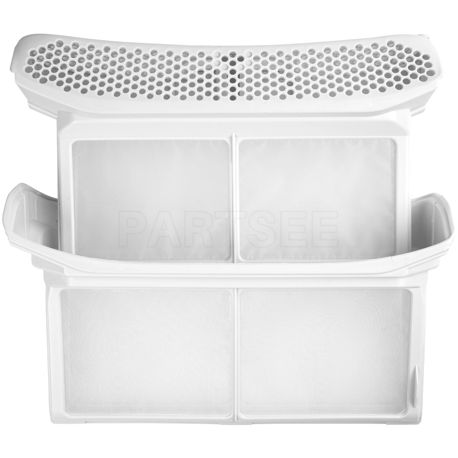Flusensieb Filter für Bosch/Siemens/Neff/Constructa Wäschetrockner 00656033/656033 wie iQ300 iQ500 iQ700 iQ800 2teilig