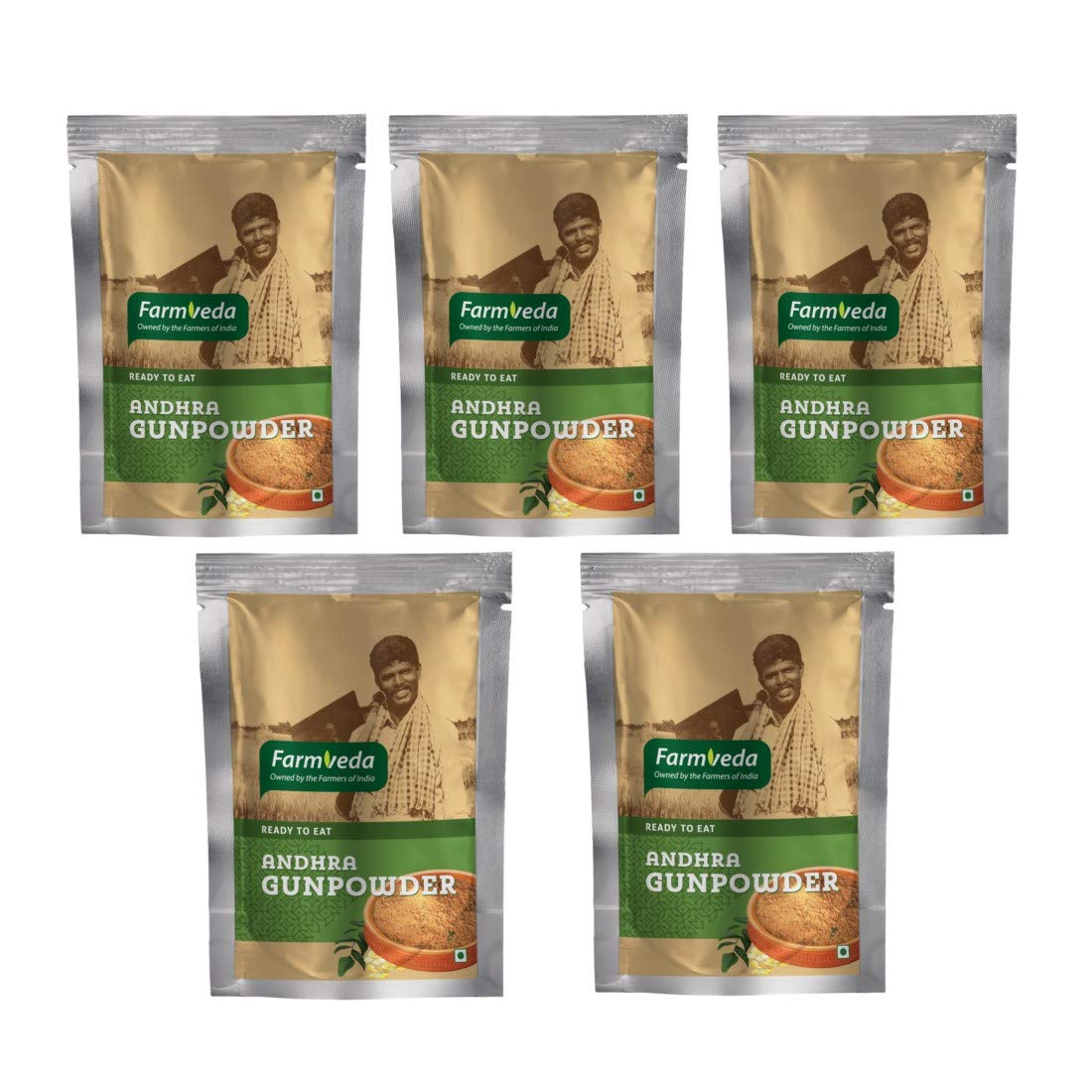 Farm Veda Healthy And Tasty Ready To Eat Andhra Gun Powder 500G - 100G*5 Ready To Eat. Delicious Taste. This Is Ready To Eat And Is Natural, Nutritious And Preservative-Free. (B08RPBSS9K) Amazon Price History, Amazon Price Tracker