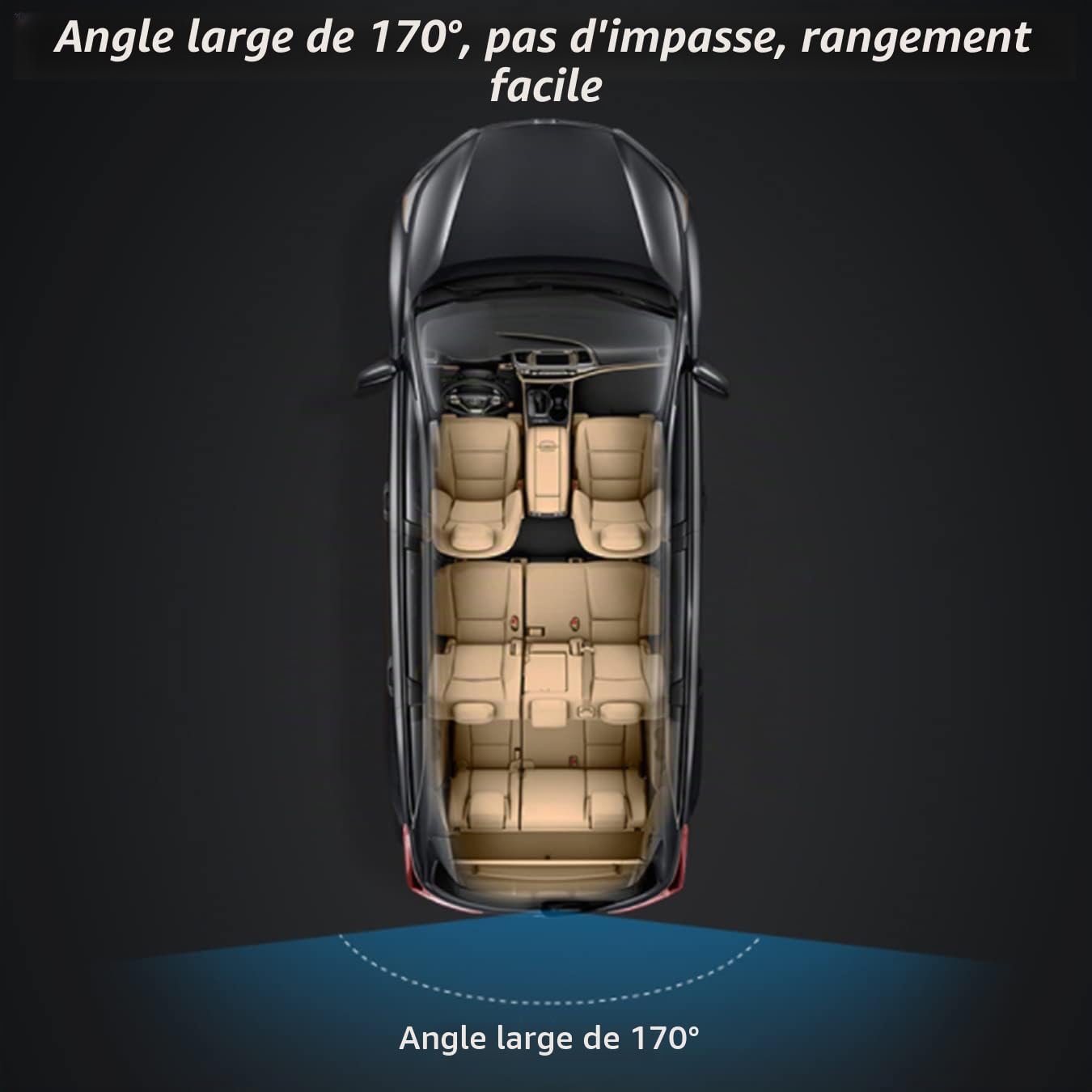 Caméra de recul de Voiture HD caméra de recul de véhicule pour A/UDI A3 (8P) 2004 2005 2006 2007 2008 2009 2010 2011 2012