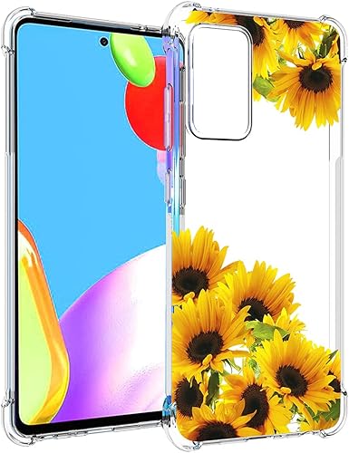 Miniatura 3 de Funda para Galaxy A52 5G, Samsung A52 4G para niñas y mujeres, lindo patrón claro y delgado, a prueba de golpes, suave, flexible, de goma de