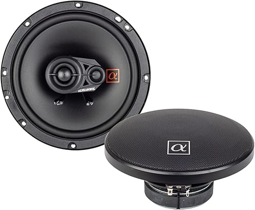 Par de altavoces coaxiales Alphasonik Neuron Series NS653 65 300W 3 Ohm 3 Vías