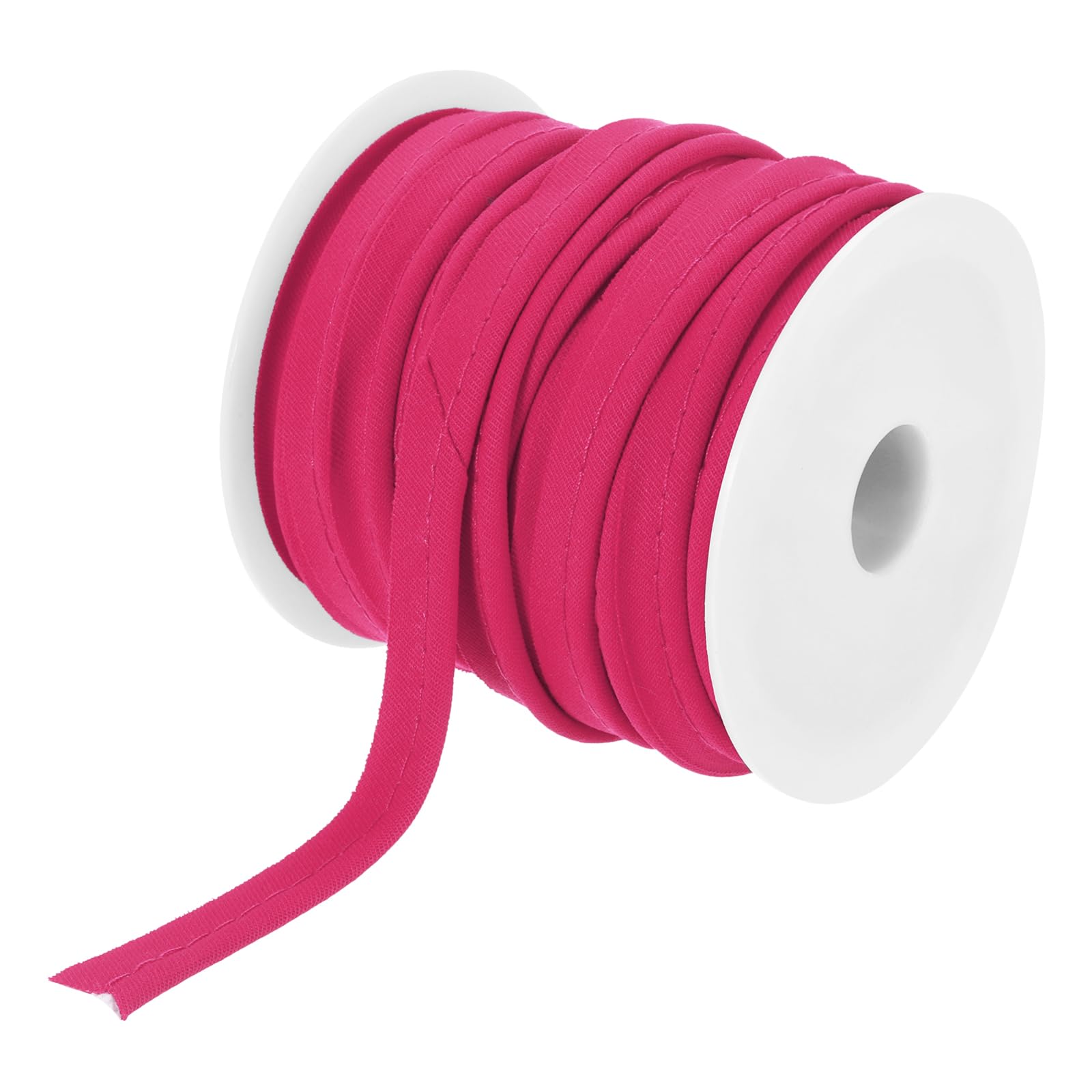 Cordon passepoil rose pour bordure tissu et mercerie loisirs créatifs