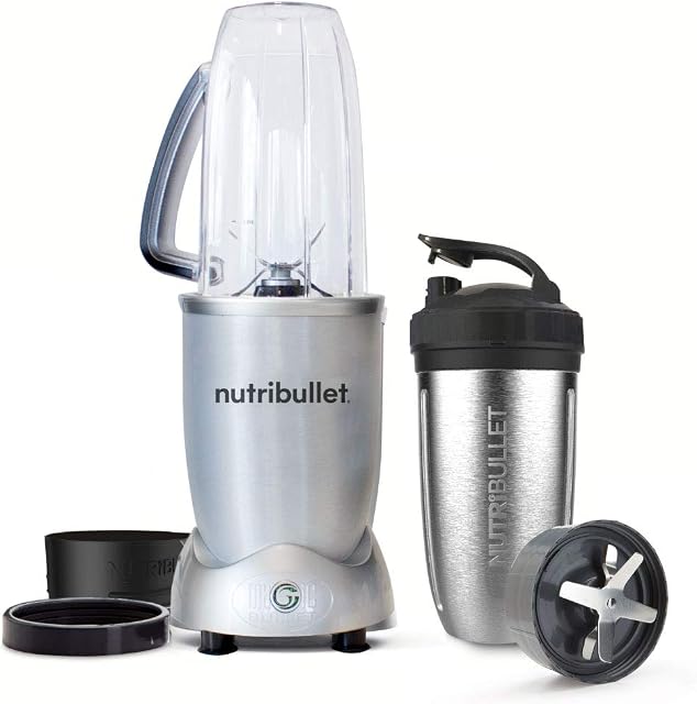 NutriBullet 01410 1200 Series Blender, Stainless Steel