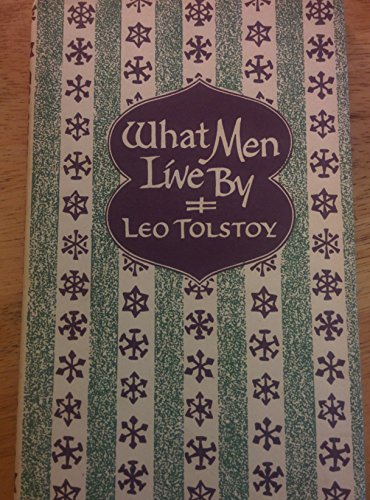 What Men Live By B000L10CCO Book Cover