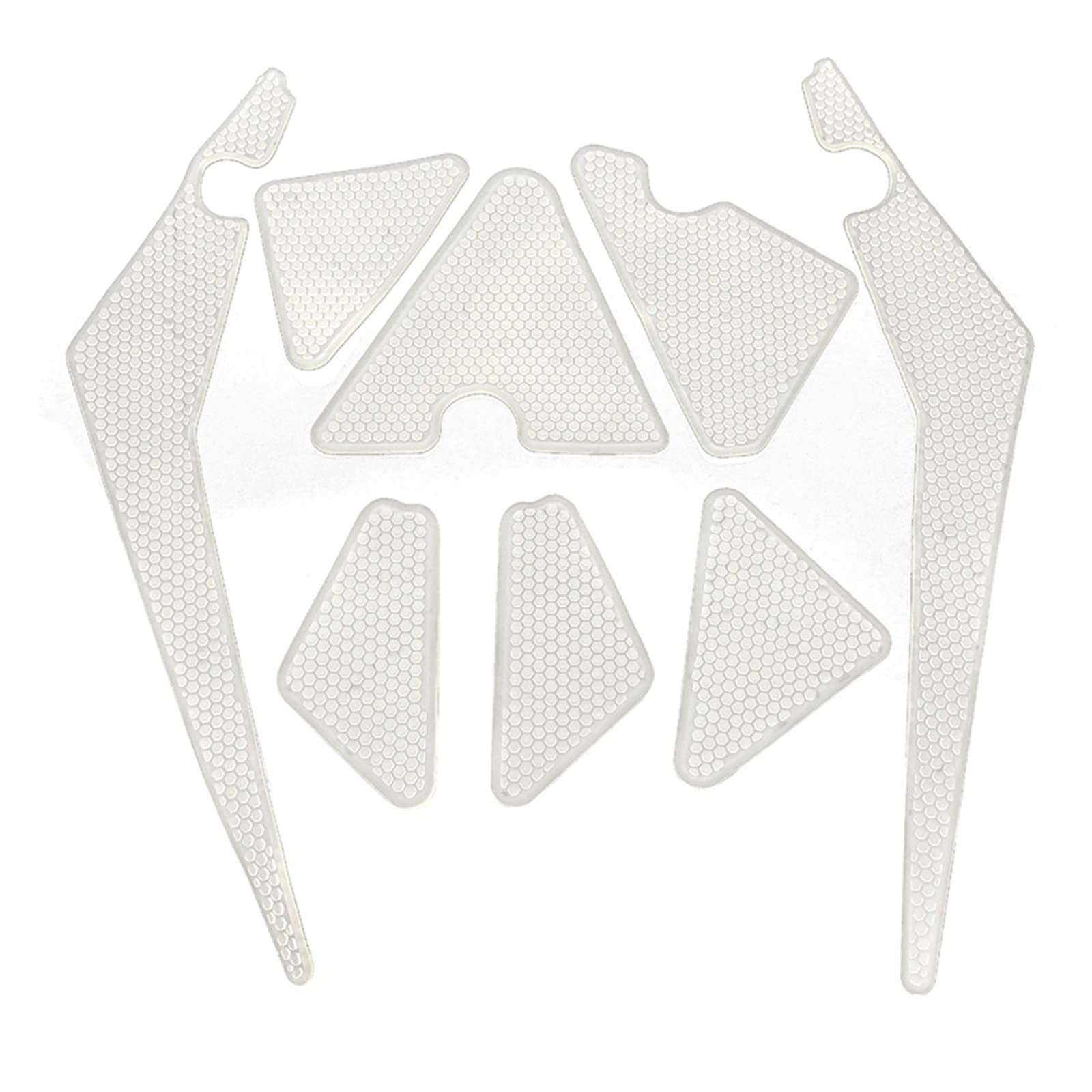 Autocollants de réservoir moto pour Suzuki RZ-Z450 grip latéral noir