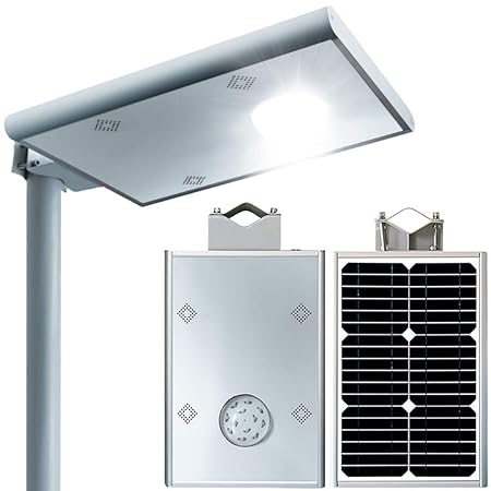 Solar Street Light, 18watt Waterproof and Full Aluminium Metal Strong Body, Motion Sensor Enabled Light for Home, Garden, Farmhouse, roof, Gate etc Made in India