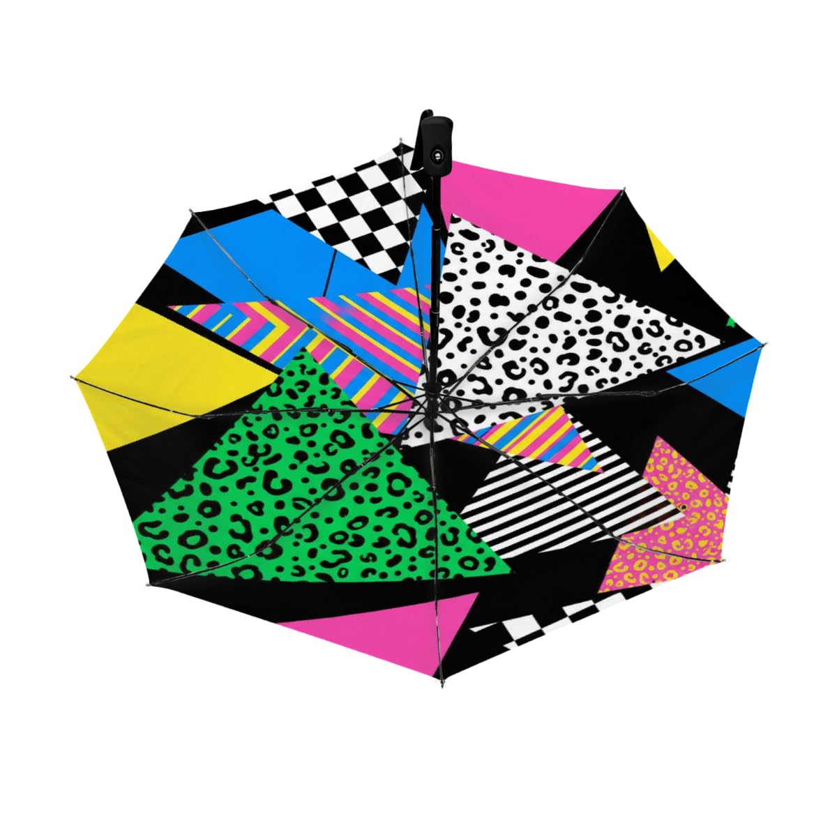 Parapluie compact coupe-vent à pliage inversé automatique - 8