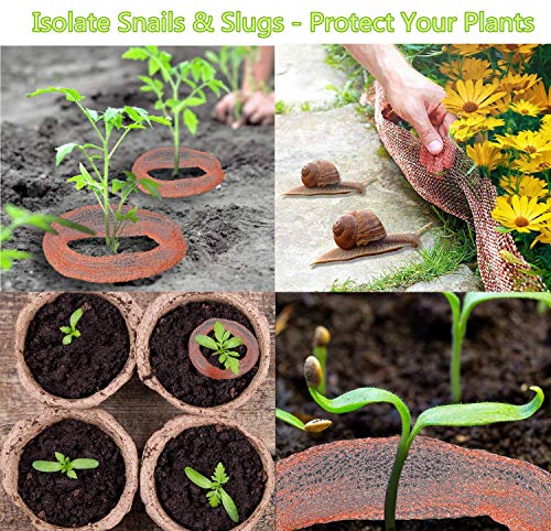 Kupfernetz, 12,5cm*10m, 100% reines Kupfernetz, gerolltes Kupfergeflecht, Spaltblocker zum Bauen von Löchern, Schützen von Setzlingen und Samen, Grillen sauber reinigen, Stoff selbst füllen.