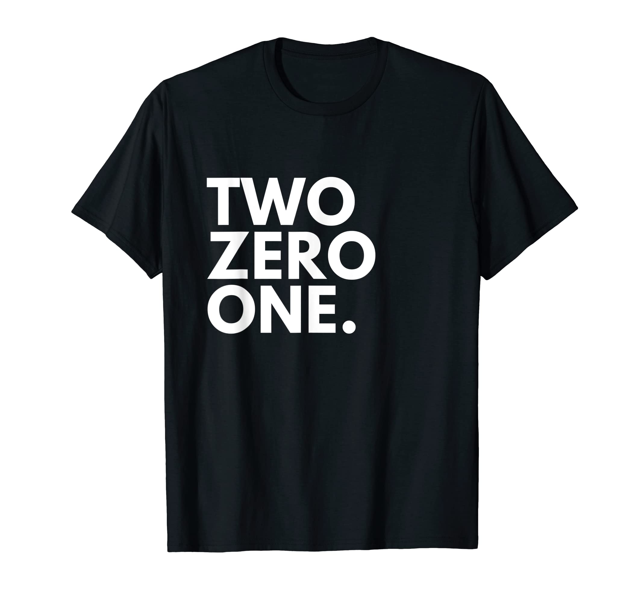 TWO ZERO ONE Area Code 201 Jersey City NJ New Jersey USA T-Shirt