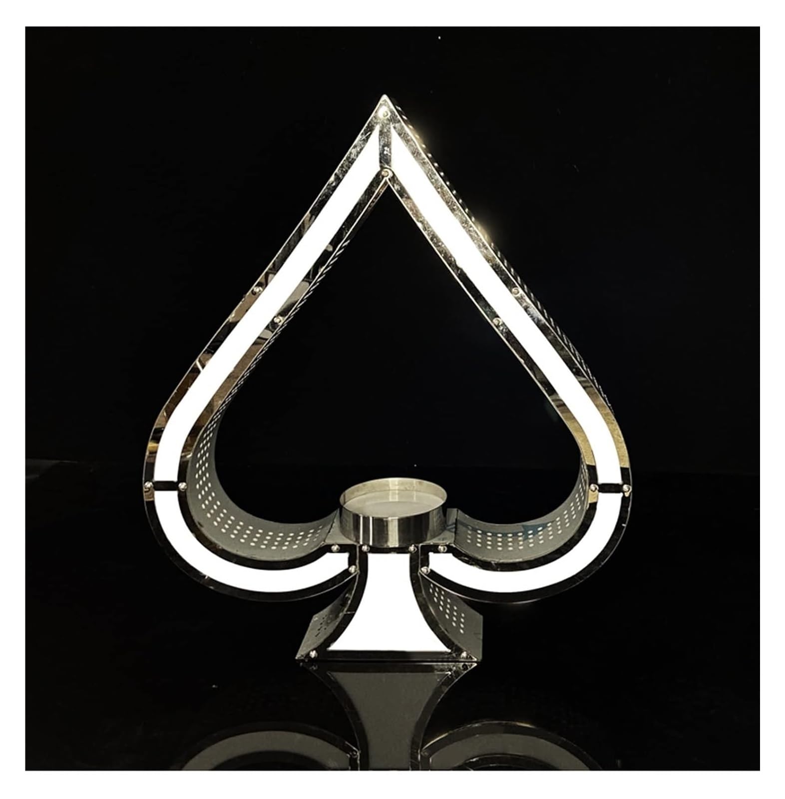 Presentatore for bottiglie di champagne a LED - Espositore for bottiglie VIP di champagne Ace of Spades for bar, hotel, discoteche, ville e feste private