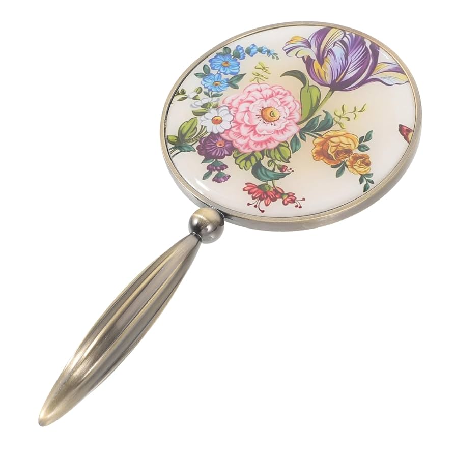 Amazon.co.jp: Beatifufu 丸い手鏡 ポータブル手鏡 ポケット