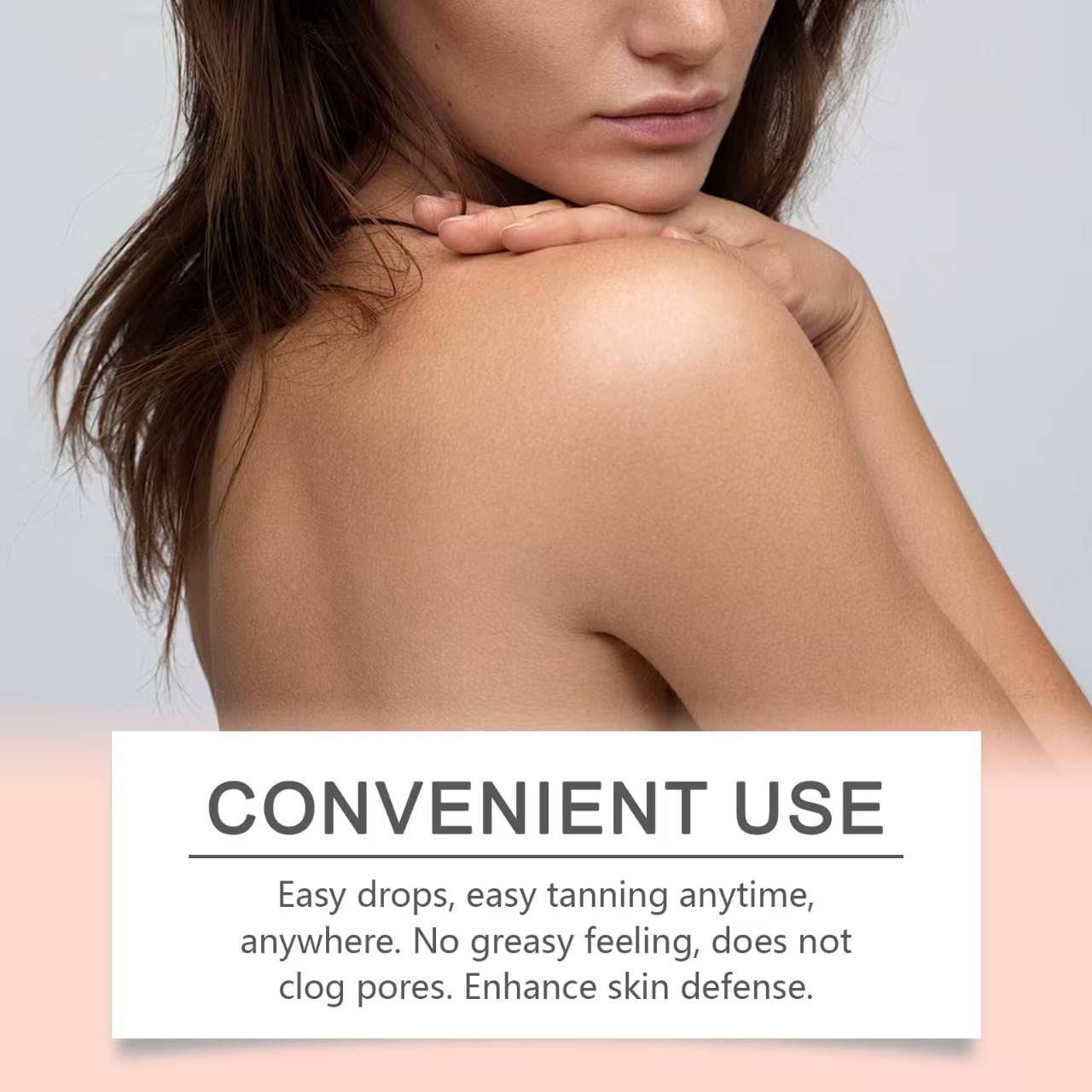 Docteat Bräunungstropfen zum Trinken - Natürliche UV-freie innen Melanin - Steigerung, dermatologisch getestet, 60ml Flüssiges Serum zur Verbesserung des Hauttons