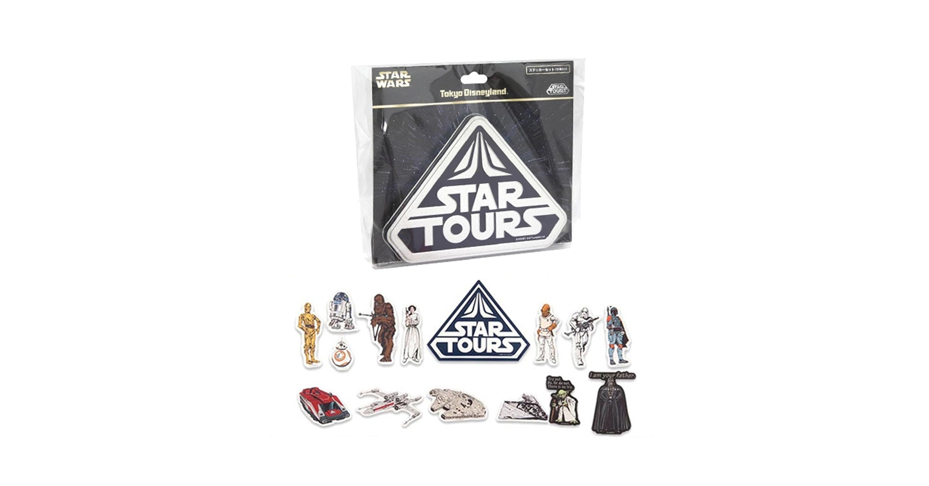 スターウォーズ、Disney  シール ディズニーランド で購入 ミッキー スターウォーズ シール