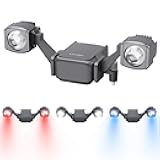 Matrice 4T/4E Drone Spotlight for DJI Matrice 4 Enterprise Series Strobe Light Accessories, 3000 Lumen 40W LED Anti-Collision Searchlight 0.23lb Night Flight Lamp for Search/Rescue/Patrol/Farm