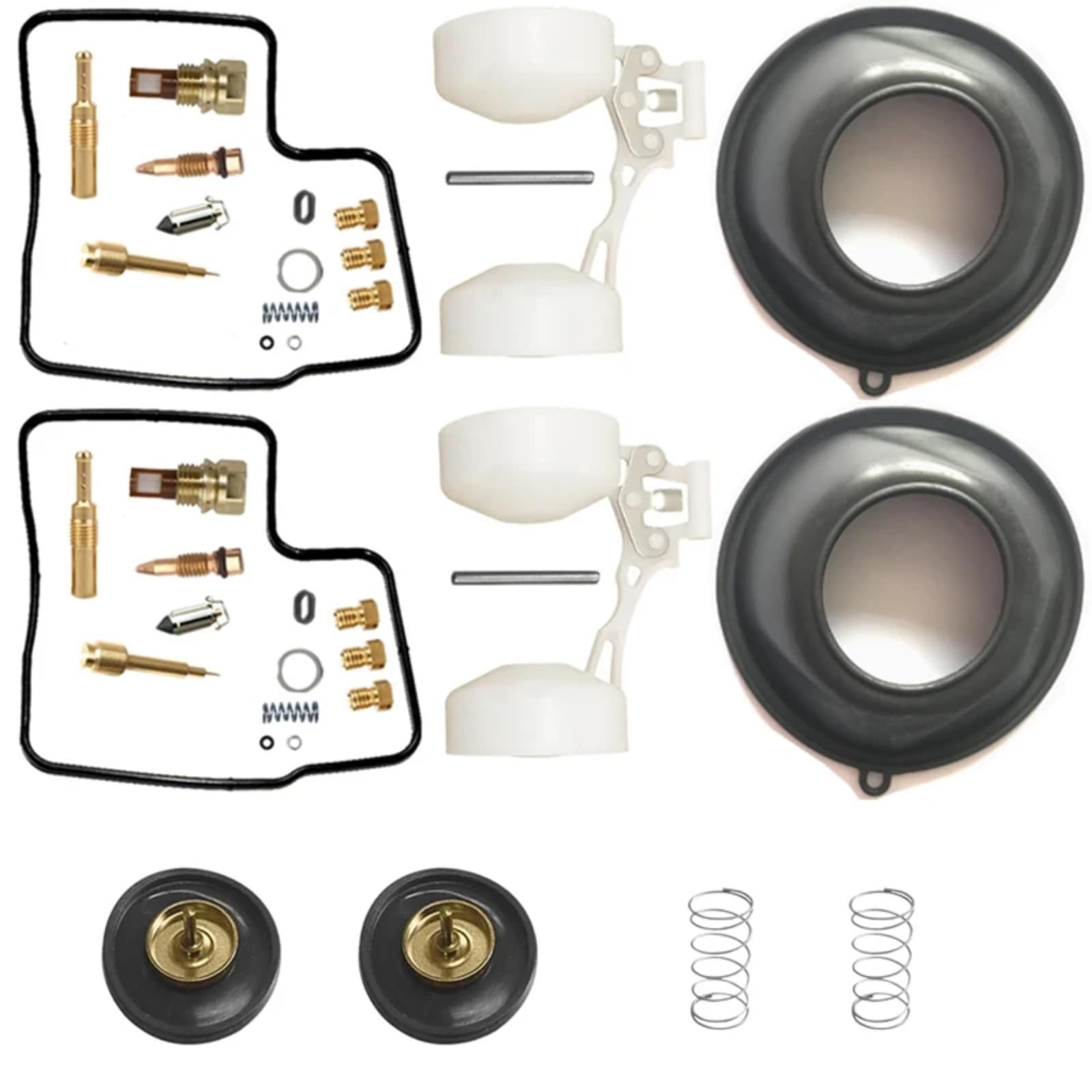 Kit Carburador Repuesto Kit De Reparación De Carburador De Motocicleta, Flotador Diafragma De Émbolo Compatible Con Deauville 650 NT650V RC47 NT650, Kit De Reconstrucción De Carburador