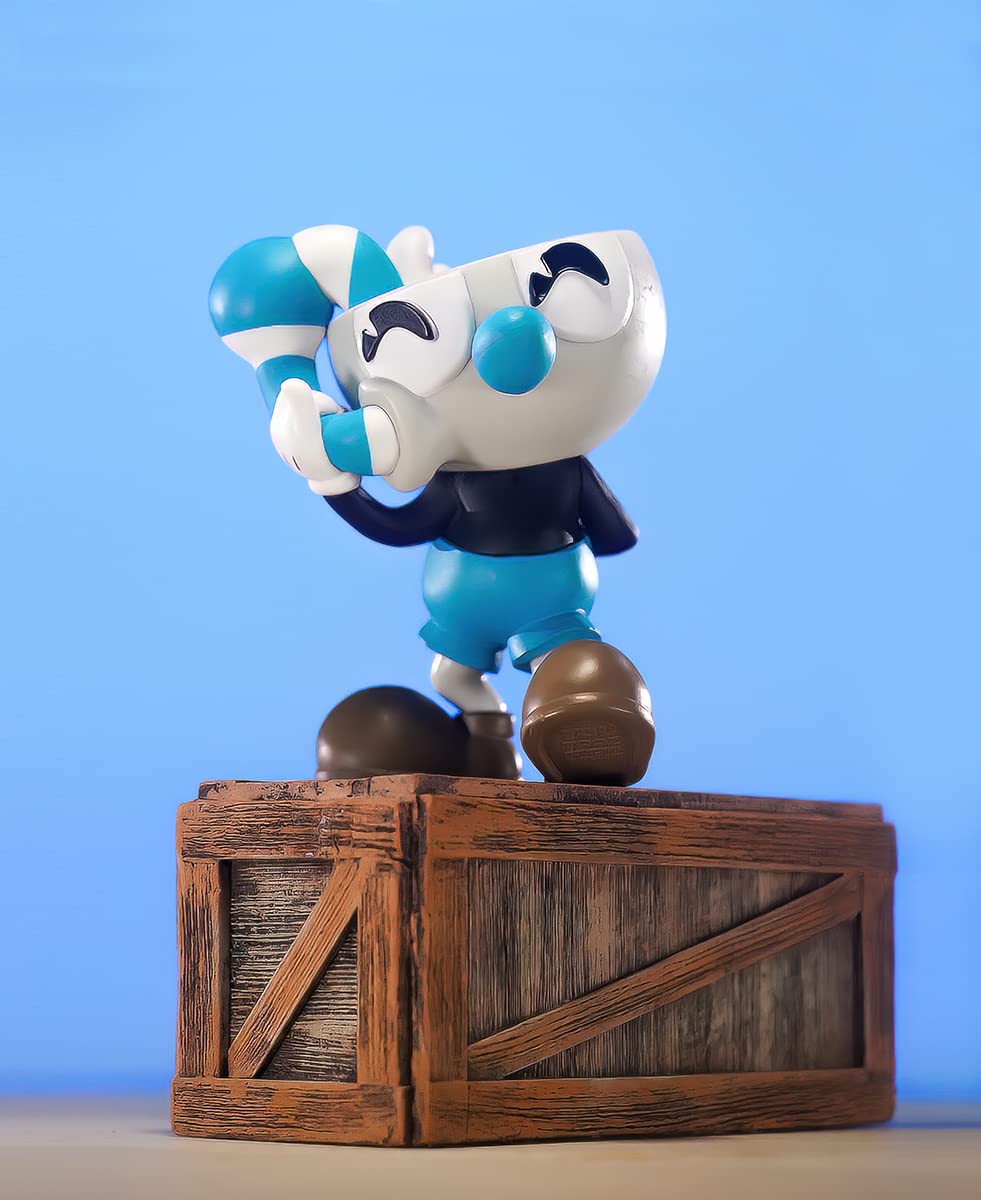 Youtooz Mugman Vinyl Figure, 9,4 cm Mugman Action Figure - Collezione Youtooz Cuphead Basata su Cuphead Games
