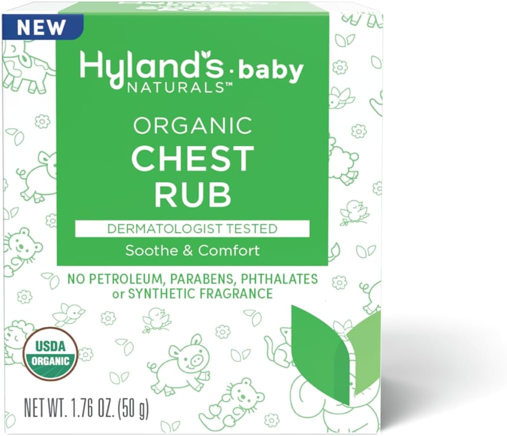 Hyland's Naturals Baby Organic Chest Rub