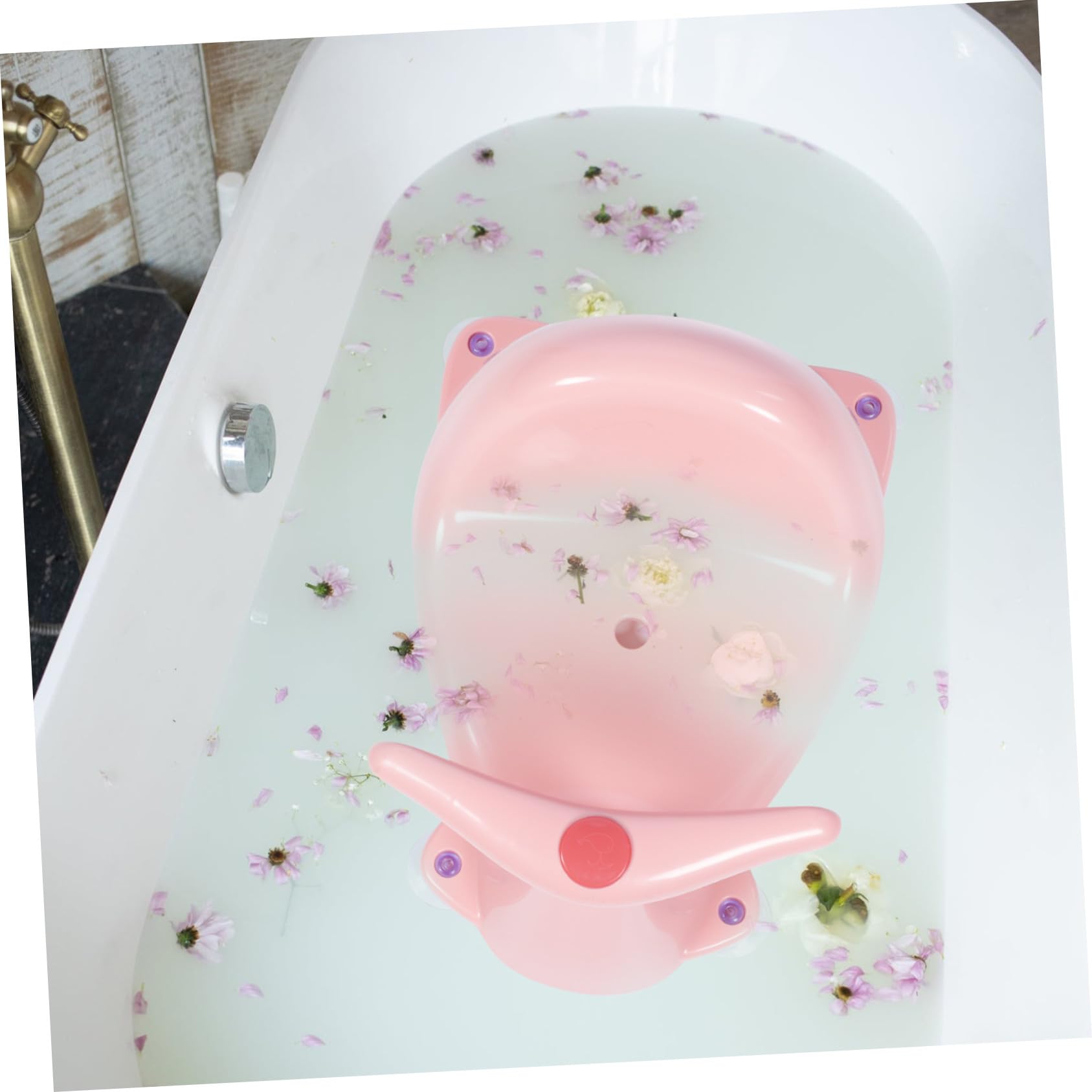 Abaodam Asiento de Baño para Bebés Asiento de Baño para Recién Nacidos la Bañera Obsequio para Shower