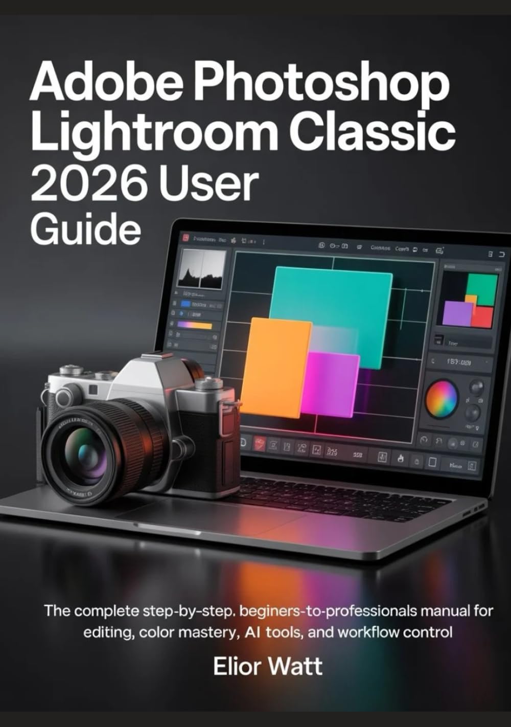 Adobe Photoshop Lightroom Classic 2026 User Guide: The Complete Step-by-Step, Beginners- to- Professionals Manual For Photo Editing, Color Mastery, AI Tools, and Workflow Control.