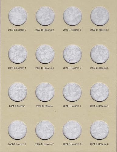 Miniatura 3 de H.E. Harris & Co. Carpeta de monedas de cuarto de mujer estadounidense 2022 - 2025#4987