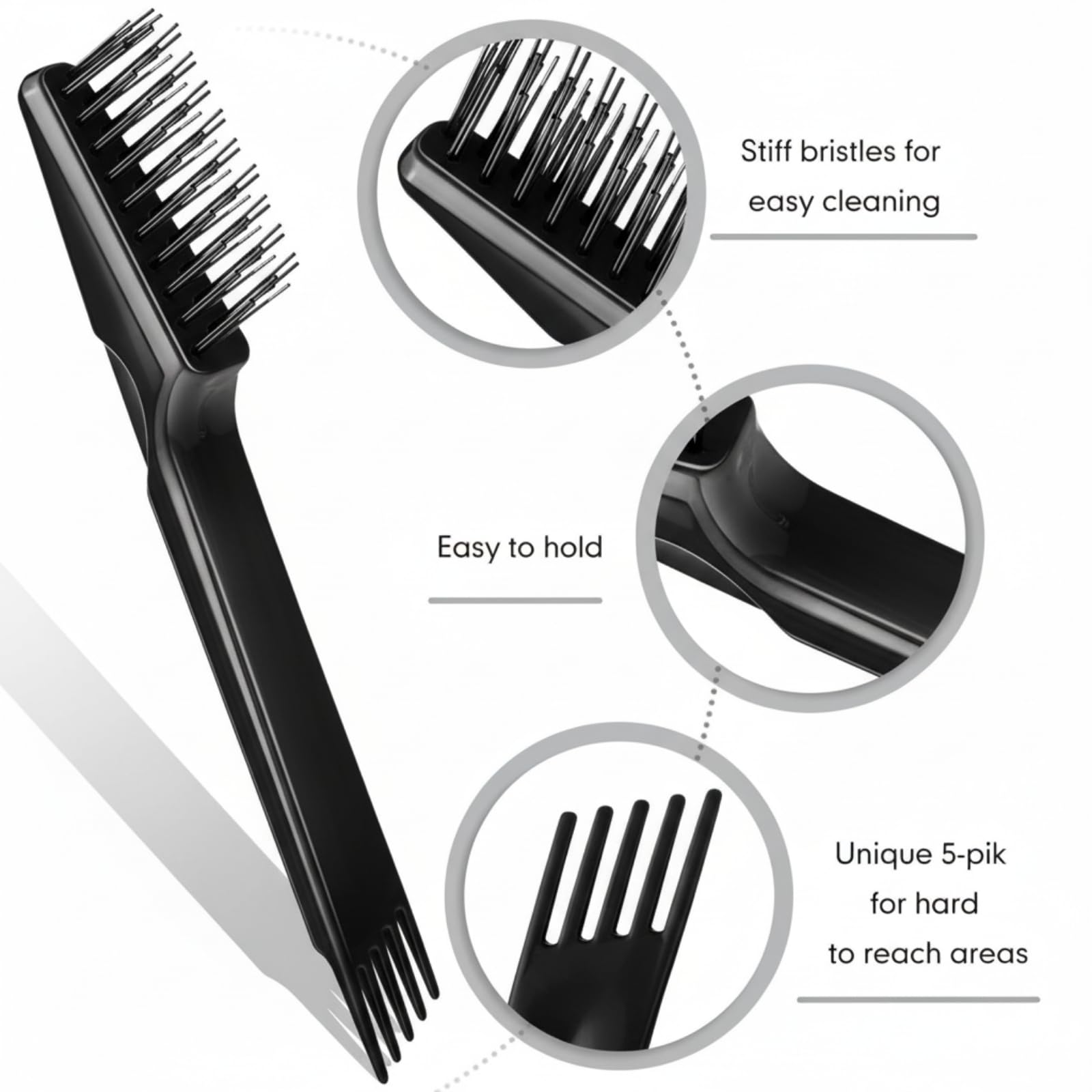 新品未使用　CHIEKO+ plume Layered Top 黒　38 Amazon.com : Yaomiao Hair Brush Cleaner Tool 2 Pack - 2-in-1 Dual