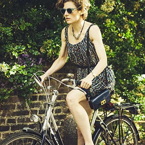 Black Leather Purse Strap Adjustable Purse Chain Crossbody