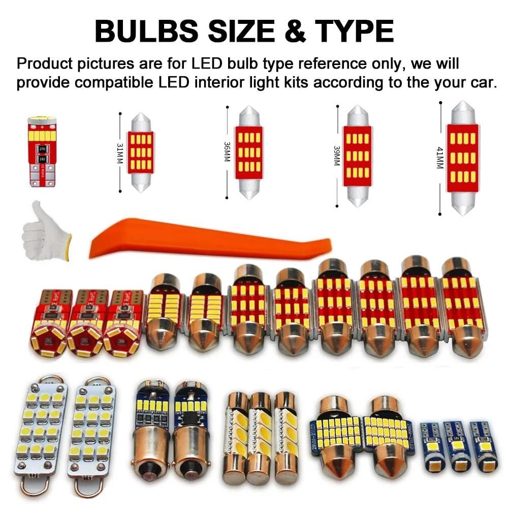 Kit lampadine LED per Interni del Bagagliaio, per Porsche 911 964 993 996 997 991 Targa Speedster Carrera Turbo 4 S 4S GTS RS GT3 1989-2016