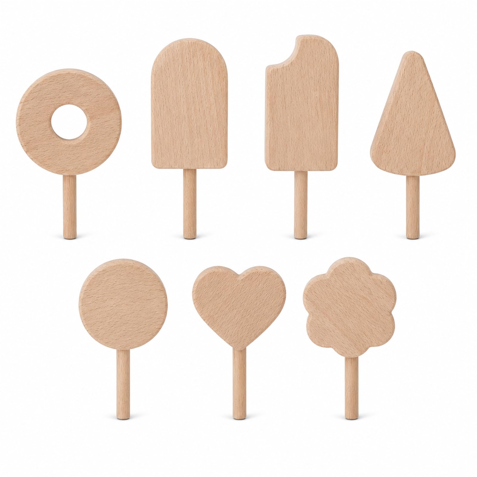 Glaces en bois brut pour déco de table estivale et centre de table style ferme champêtre