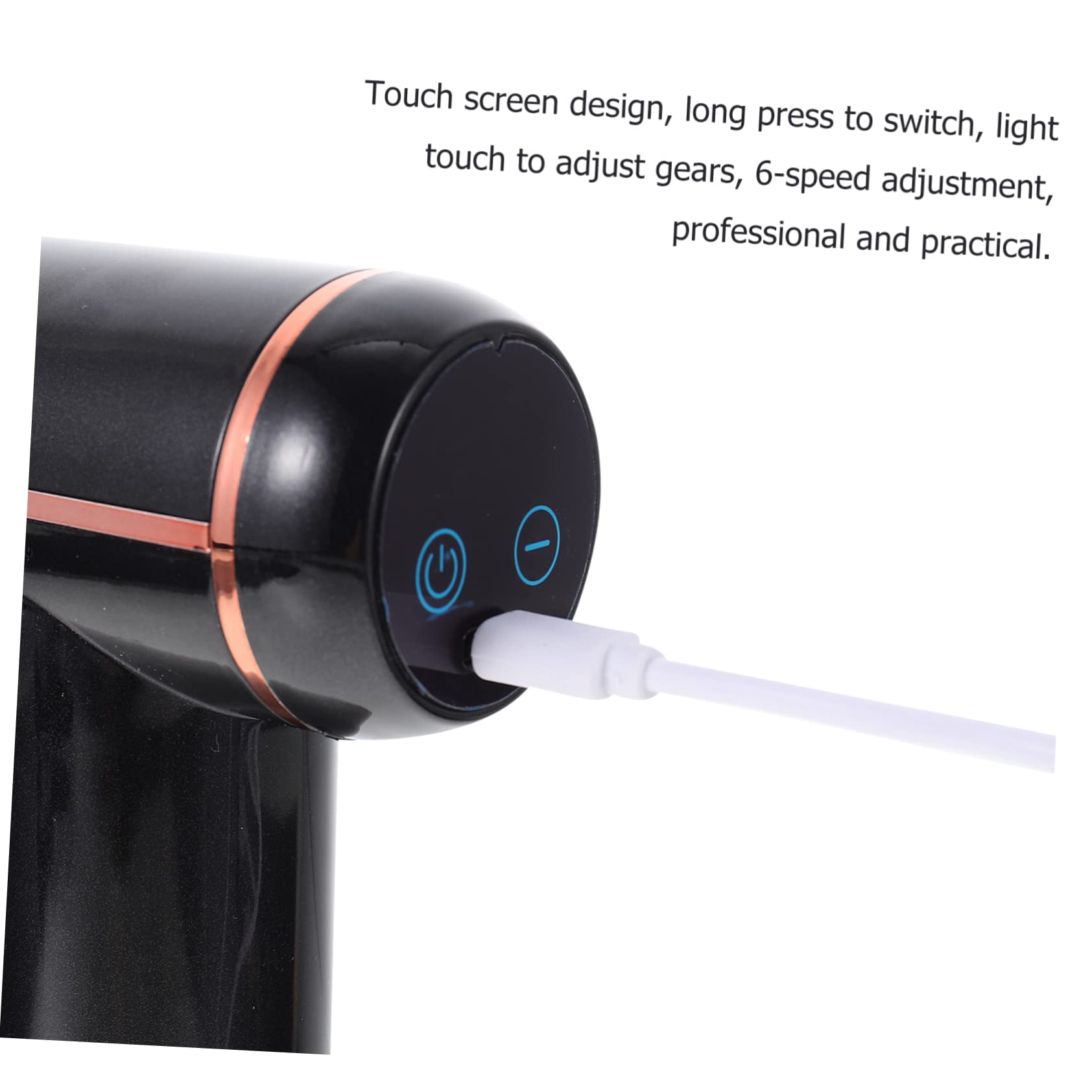 Dispositivo per Massaggio Fascia Ricaricabile 1800mah, Plastica