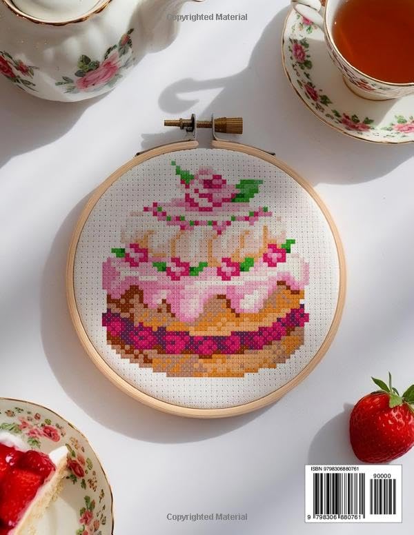 Teatime Cross Stitch Patterns: A Collection of Over 130 Charming Teapots, Cups, Desserts, and More to Sweeten Your Stitching Projects - Image 2