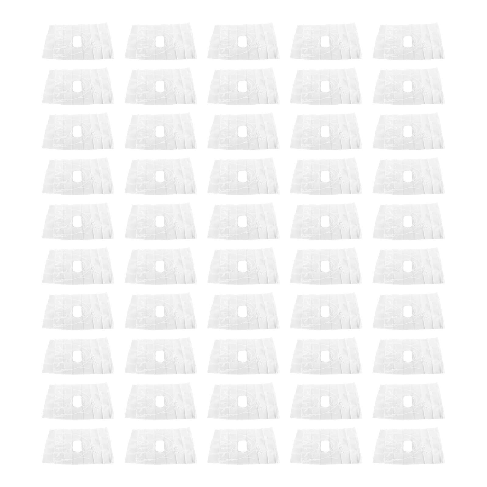 SUNGOOYUE Barrière de Réanimation Cardiopulmonaire, 50pcs PVC Polyester Protection Faciale d'urgence Couverture de Réanimation Portable Sûre pour L'hôpital des Premiers Interv