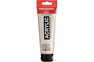 Acrylic Amsterdam Buff Titanium Claro 120 ml