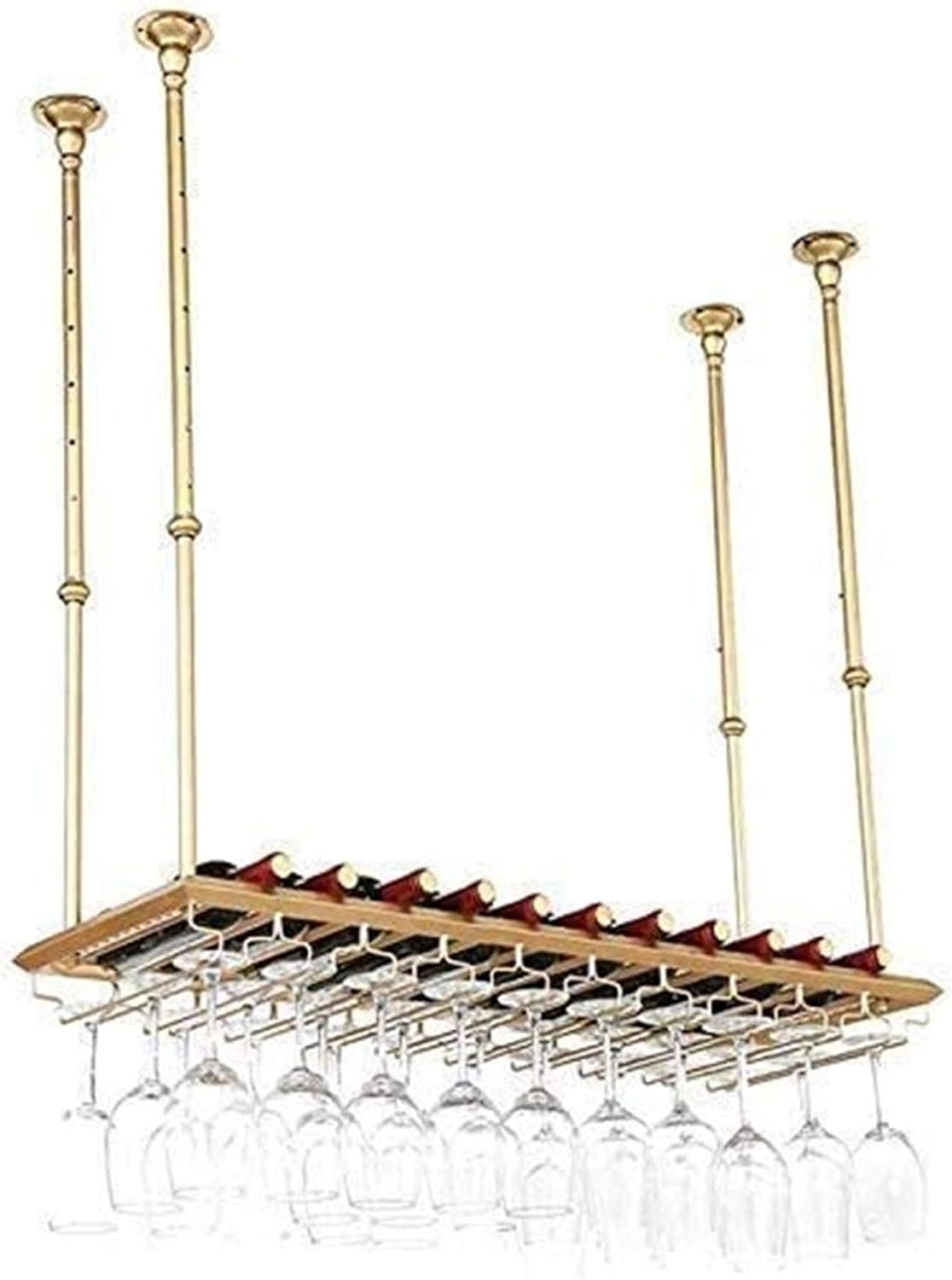 Hanging Wine Glass Holder, Wine Glass Rack Wine Lovers Bar