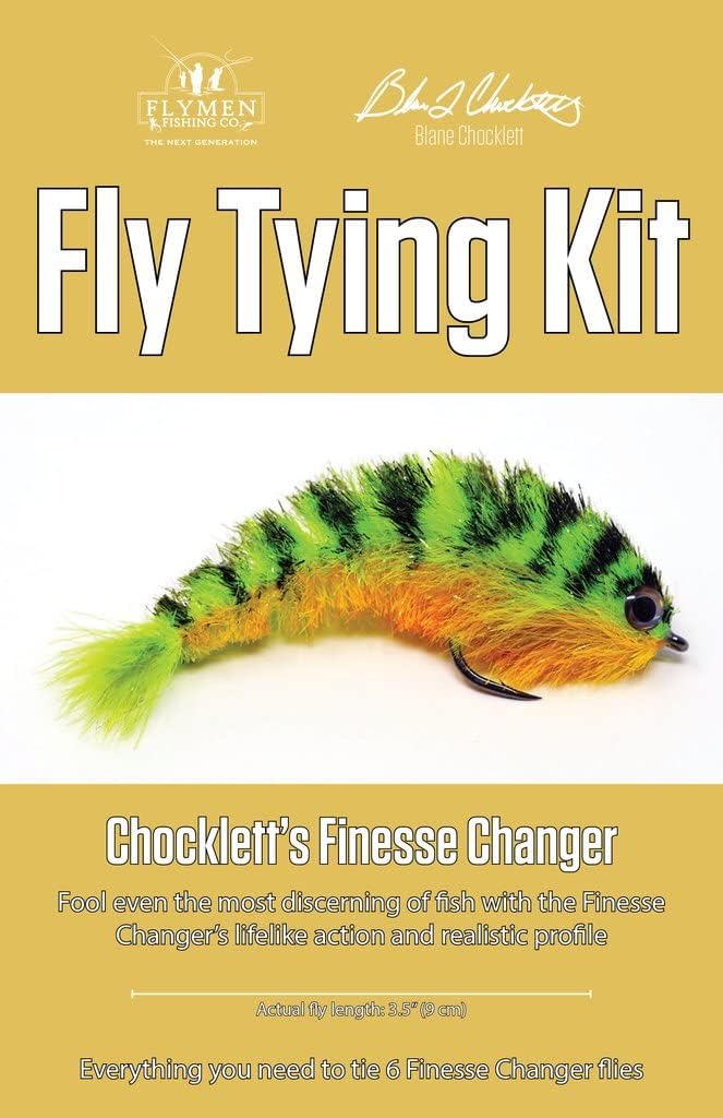 Flymen Fishing Company Chocklett's Finesse Changer Fly Tying Kit