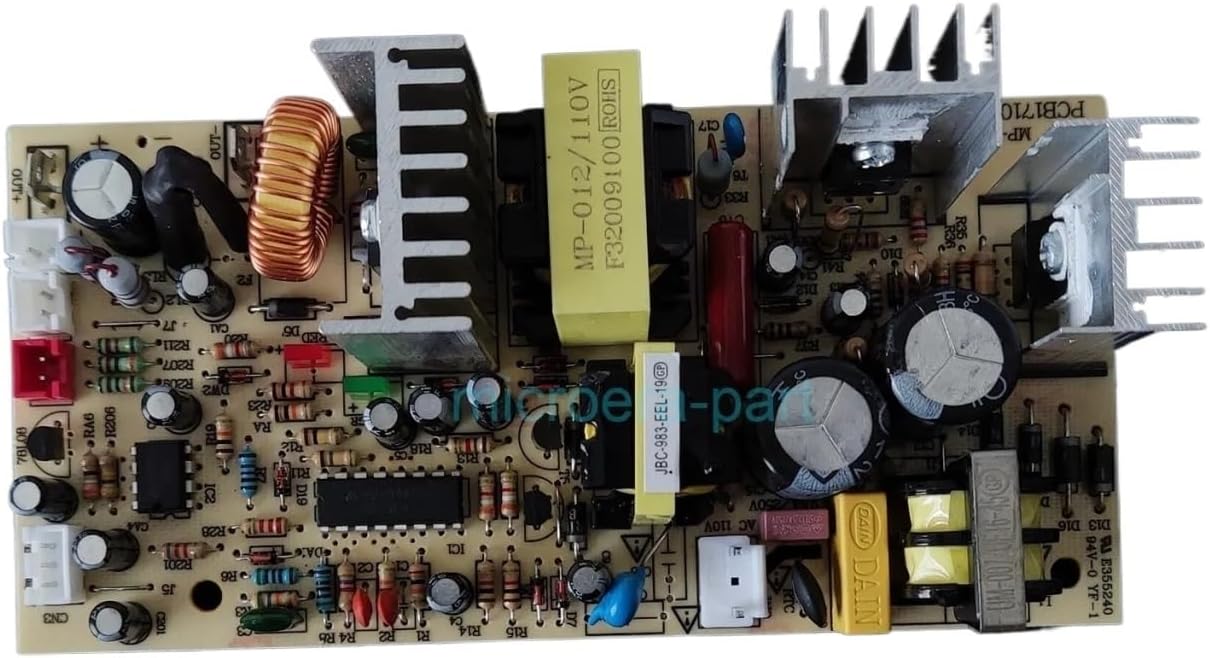 Wine Cooler Control Board ，Compatible For Vinocave， Wine Refrigerator Circuit Board MP-011 220V MP-012 110V PCB100729K1 PCB171027K1 Board Red Wine Cabinet Circuit Board,Replacement Of Spare Parts(MP-0