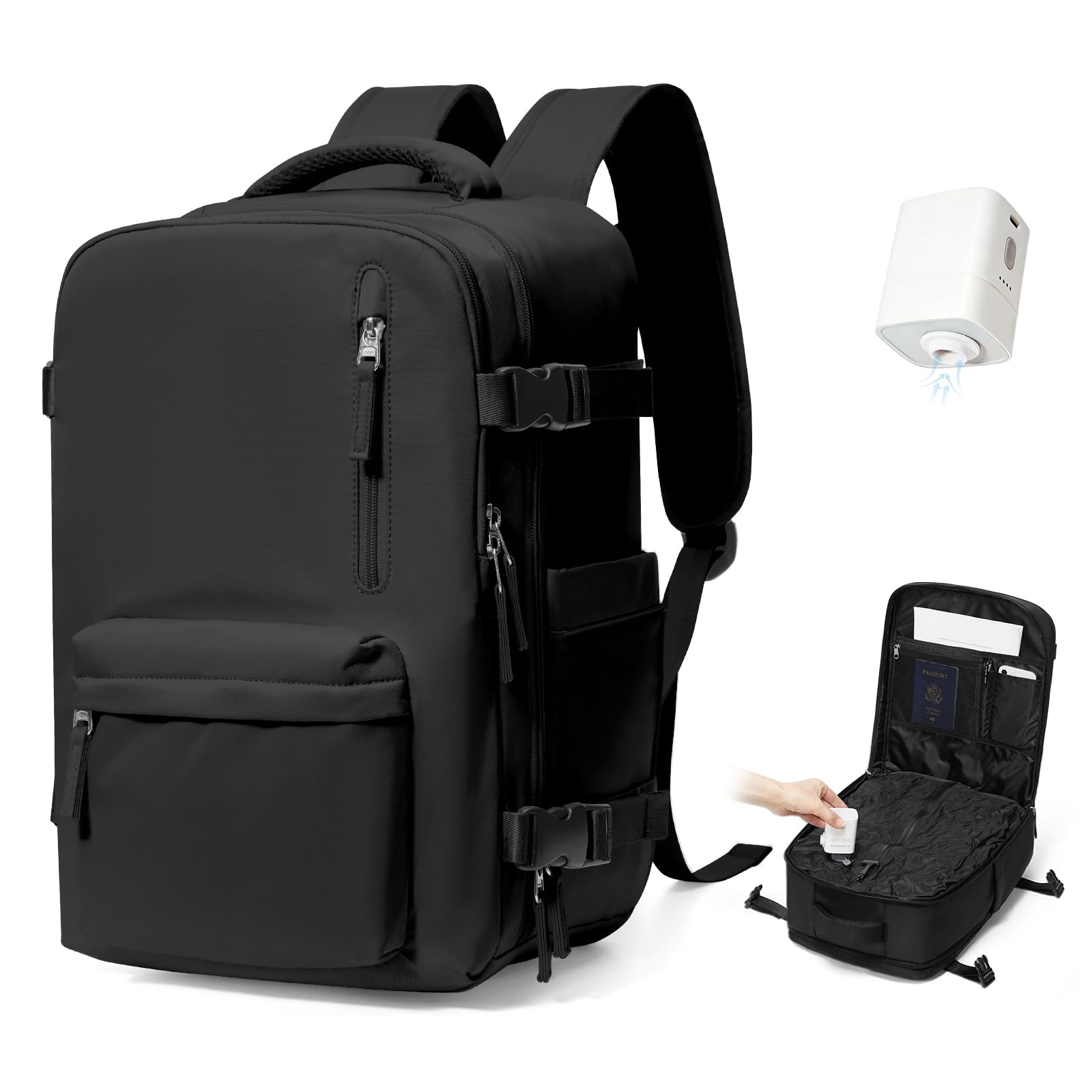 SZSYCN Mochila Viaje Cabina Avion 40x30x20 Ryanair Wizzair Maletas de Viaje Mujer Mochilas Viaje 40×20×25 Ryanair para Mujer Equipaje de Mano 45x36x20 Easyjet Maletas para Portatil Hombre — view 35