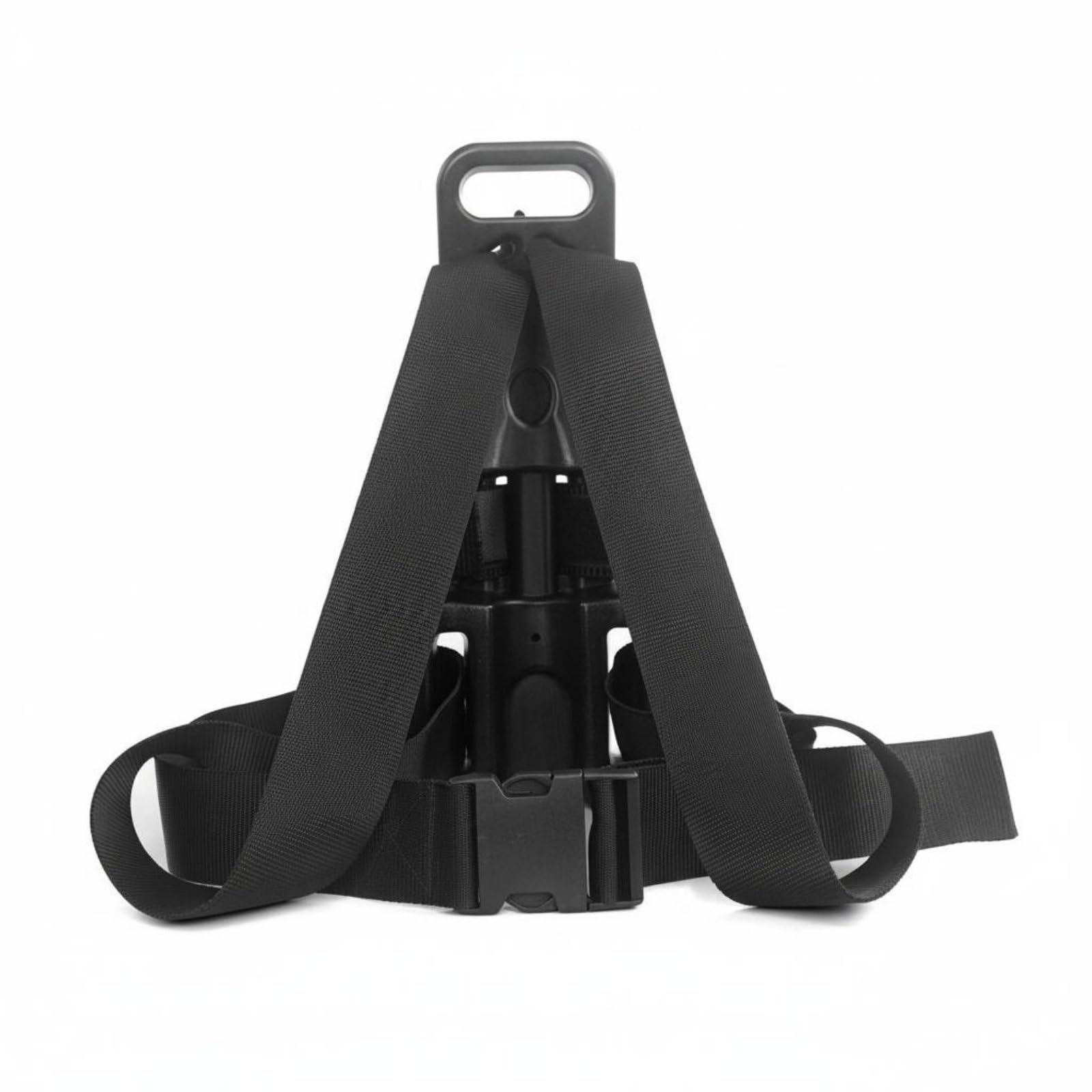 harayaa Diving Cylinder Holder Adjustable Scuba Tank Harness Secure Backplate Lightweight Backpack Design Contoured Shoulder Straps Suitable for Deep Sea Diving, Regular