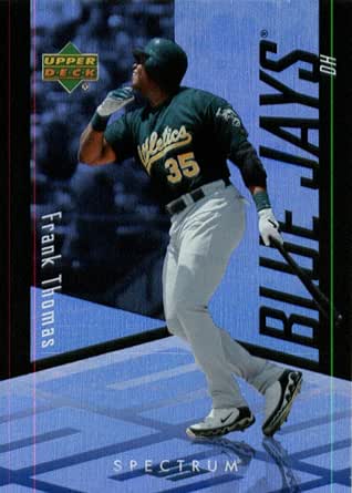 2007 Upper Deck Spectrum Baseball Card # 33 Frank Thomas Oakland ...
