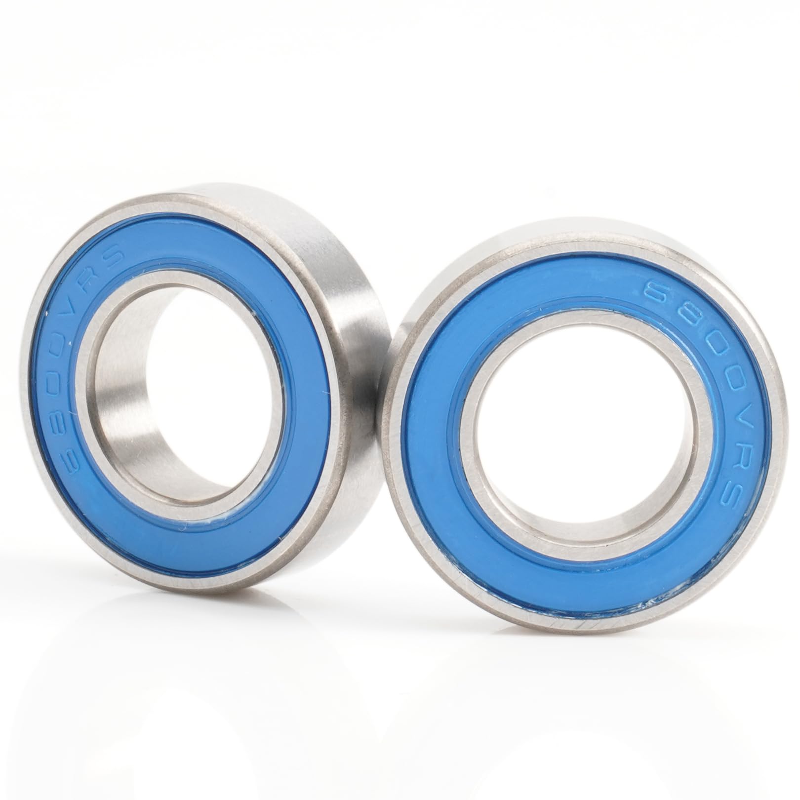 6800 VRS MAX łożysko nabojowe, wymiary 10 x 19 x 5 mm stal chromowana niebieska zalakowana tłuszczem, 6800 LLU Cart Full Balls Bearing do MTB Hub Pivot, (pick od 4 szt.)
