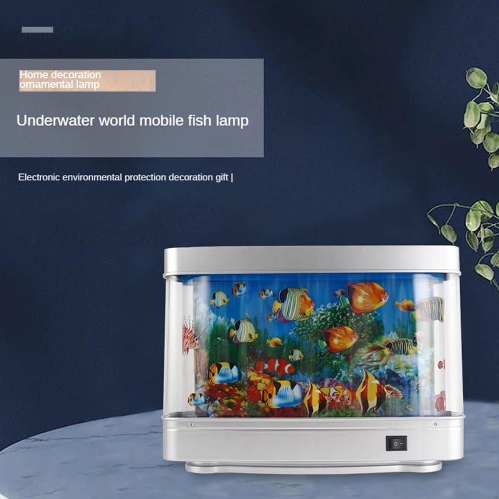 Lampada a LED per acquario luce notturna decorativa pesci ornamentali