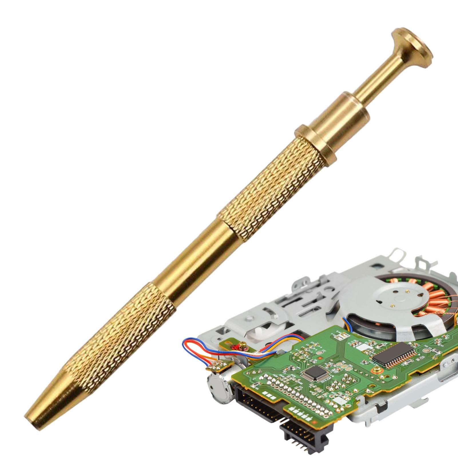 Grabber per componenti elettronici - Estrattore estrattore per strumento di estrazione trucioli IC | Strumento di prelievo elettronico a forma di penna per lo strumento di rimozione del jack per cuffi
