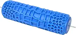 NiNichiyo Rolo de pintura decorativo de 17 cm com padrões para decoração de parede DIY Rolo de textura para projetos de arte doméstica (EG324C)