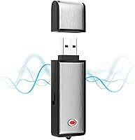 HAKSDOWO 16GB Voice Recorder: 550 Hours Capacity, Noise Reduction, 16H Battery for Lectures, Interviews, Meetings