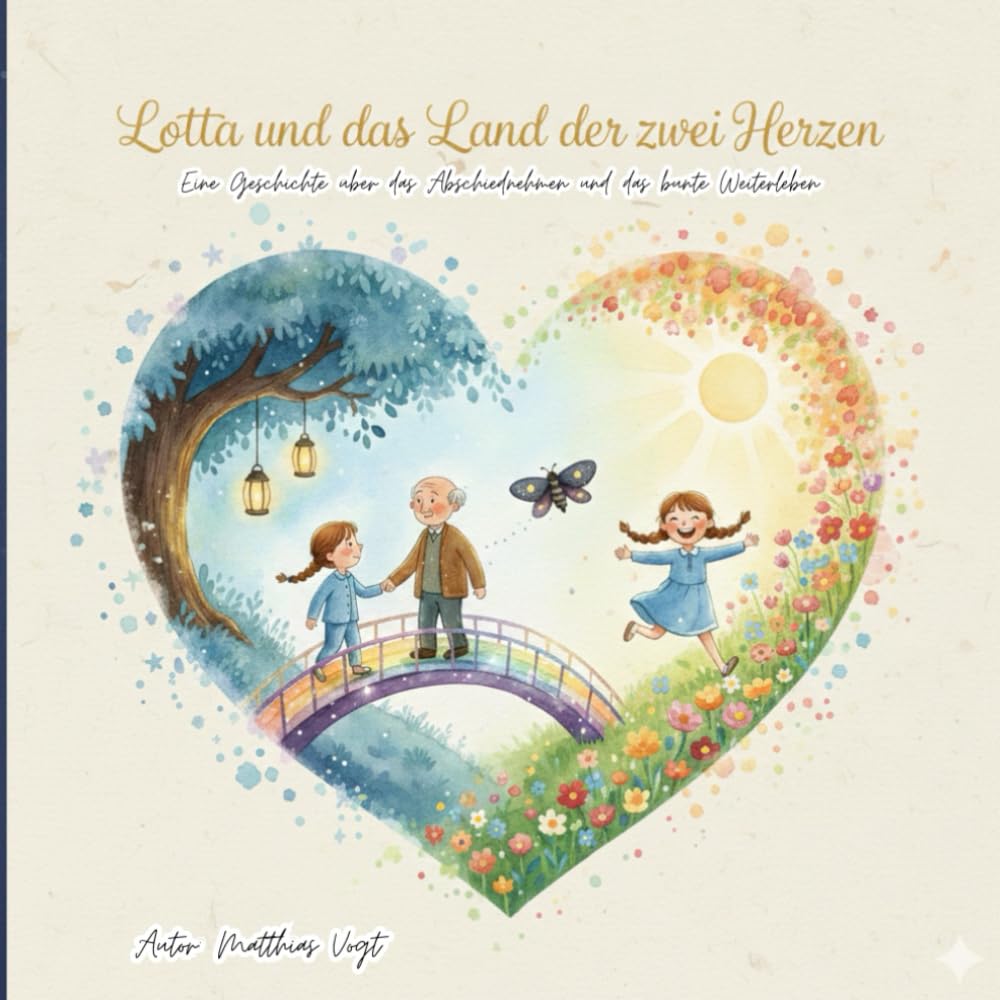 Lotta und das Land der zwei Herzen: – Eine Geschichte über das Abschiednehmen und das bunte Weiterleben