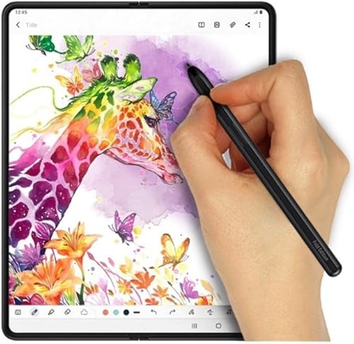 Miniatura 2 de Z Fold - Lápiz capacitivo de repuesto para Galaxy Z Fold 5Flod 4Fold 3 Edition S Pen con estuche (negro)