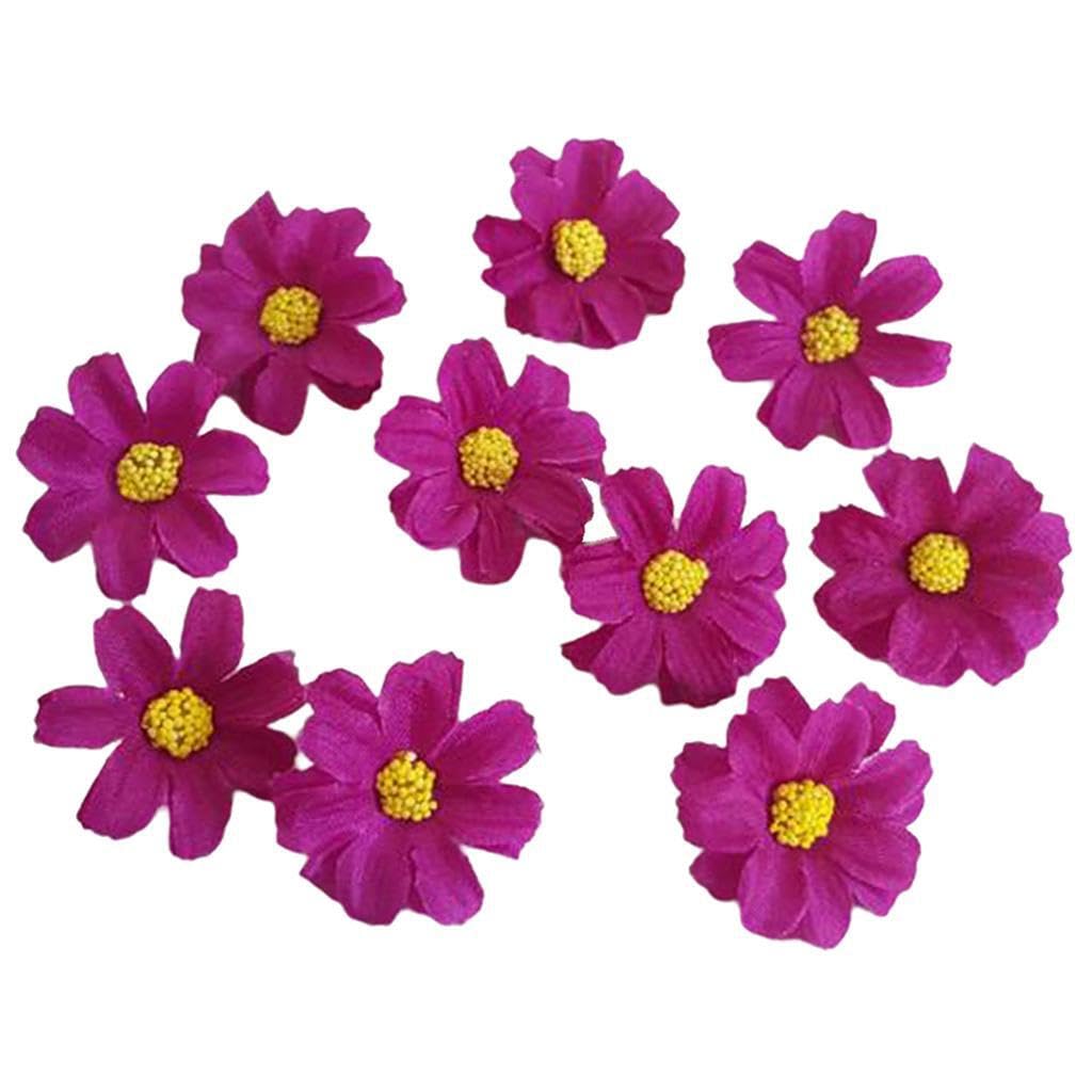 PIXZCSA Vivid Daisy Flower Arrangement Garland Wreath Bright Fake Flowers For Crafts Indoor Decor Wedding Events Nursery Celebrations Artificial Flowers For