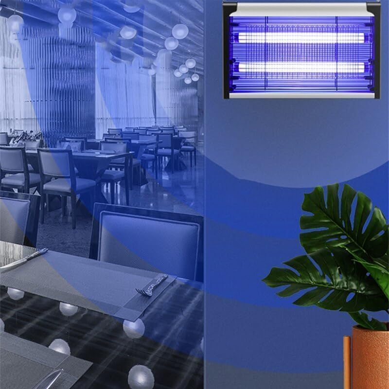 Image of Electric Mosquito Killer, Fly Insect Killer Machine, Insect Bug Zapper,Fly Catcher and Trap Killer LED Lamp for Restaurants,Home,Office,Bedroom (Black-4)